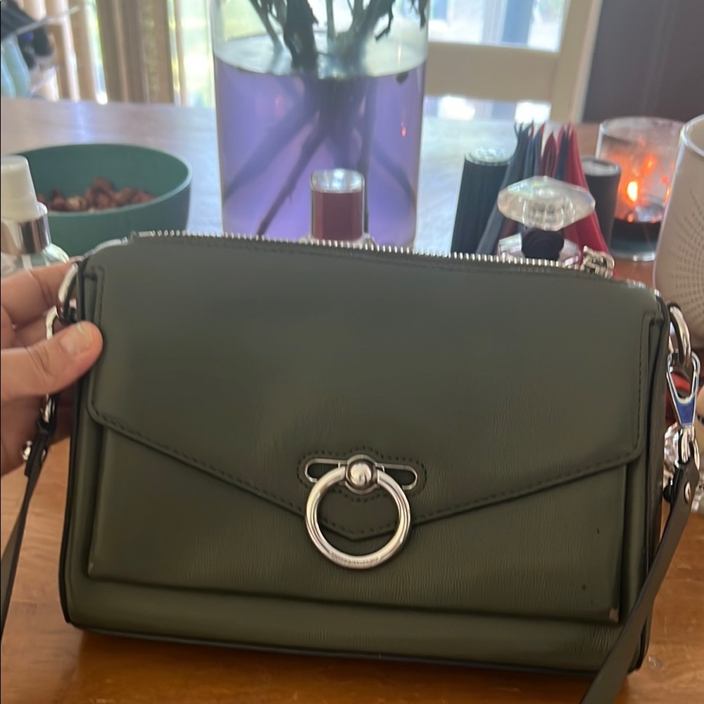 Rebecca Minkoff Olive Crossbody Bag with Silver Accents